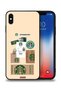 جراب حماية لجهاز Apple iPhone XS Max بملصق قهوة