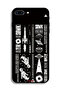 Apple iPhone 8 Plus Protective Case Sowk Space Walk Sticker - 2
