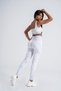 Ribbed Pigment Push-Up Detail Sports Suit - 2