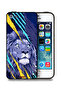 غطاء حماية لجهاز Apple iPhone 5/5s/SE بطبعة الأسد الملك