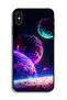جراب حماية لجهاز Apple iPhone XS بنمط كوكبي - 2
