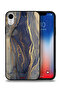 غطاء حماية لجهاز Apple iPhone XR بنمط رخامي لامع