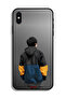 جراب حماية لجهاز Apple iPhone XS Max - صورة فنية لطفل - 2