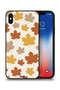 غطاء حماية لهاتف Apple iPhone XS Max بنقشة أوراق الخريف