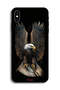 غطاء حماية لجهاز Apple iPhone XS بتصميم أجنحة نسر منتشرة - 2