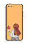 غطاء حماية لجهاز Apple iPhone 5/5s/SE يحمل ورقة شجر - 2