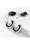 ALLY iPhone 14-14 Plus واقي عدسة الكاميرا بإطار معدني ثلاثي الأبعاد-(1903) - CPT203322-2454 - 5