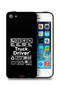 جراب حماية لجهاز Apple iPhone 5/5s/SE، ملصق سائق شاحنة