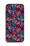 جراب حماية لجهاز Apple iPhone 6 Plus/6s Plus بنمط طيور وأوراق وأزهار ملونة - 2