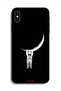 جراب واقٍ لهاتف Apple iPhone X معلق على القمر