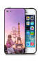 غطاء حماية لهاتف Apple iPhone 5/5s/SE، فتاة تحمل بالونات