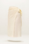 Pareo Ecru Cream Tie 80X140 cm - 7