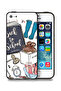جراب حماية لهاتف Apple iPhone 5/5s/SE - فتاة تعود إلى المدرسة تقرأ التاريخ