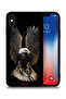 غطاء حماية لجهاز Apple iPhone XS بتصميم أجنحة نسر منتشرة