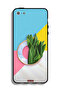 غطاء حماية لهاتف Apple iPhone 5/5s/SE بنقشة أوراق تجريدية - 2