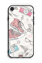 جراب حماية من القماش لهاتف Apple iPhone 7 بتصميم حذاء وفن كاميرا - 2