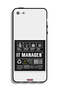 جراب حماية لجهاز Apple iPhone 5/5s/SE - ملصق مدير تكنولوجيا المعلومات - 2