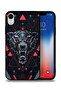 غطاء حماية لجهاز Apple iPhone XR بتصميم الذئب المتمايل