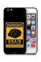 جراب حماية لجهاز Apple iPhone 6 Plus/6s Plus تحذير: نشاط الدماغ مرتفع