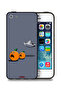 جراب حماية لجهاز Apple iPhone 5/5s/SE بتصميم فني رقمي بسيط وفكاهي