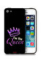 جراب حماية لجهاز Apple iPhone 5/5s/SE أنا الملكة