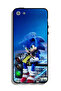 جراب حماية لجهاز Apple iPhone 5/5s/SE بطبعة Sonic Reading - 2