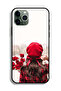 غطاء حماية لهاتف Apple iPhone 11 Pro Max يحمل زهورًا - 2
