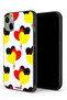 جراب حماية لجهاز Apple iPhone 13 mini بتصميم ثلاثة قلوب