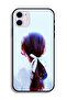 Apple iPhone 11 Protective Case Tie Hair With Hairband Girl Art - 2