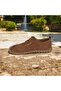 Men's 100% Genuine Leather Flexible Rubber Sole Orthopedic Summer Casual and Comfortable Walking Shoes - 4