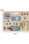 - Andrew Kids 10 in 1 Wooden Busy Board Set - A - 5