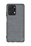 غطاء حماية لهاتف Honor X7a بنمط قماشي