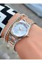 Steel Cord Women's Wristwatch 3 Atm Waterproof with 2 Years Warranty Mechanism - 3