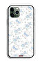 جراب حماية لجهاز Apple iPhone 11 Pro Max مع أيقونة دب تيدي لطيف وزهور - 2