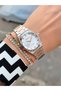 Steel Cord Women's Wristwatch 3 Atm Waterproof with 2 Years Warranty Mechanism - 5