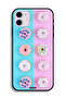 غطاء حماية لجهاز Apple iPhone 12 - دوناتس هيذر - 2