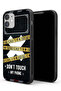 Apple iPhone 11 Protective Case Caution Never Touch My Phone