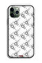 غطاء حماية لجهاز Apple iPhone 11 Pro Max بتصميم مربع تجريدي رقمي - 2