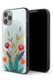 جراب حماية لجهاز Apple iPhone 12 Pro Max برسومات نباتية
