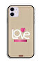 جراب حماية لجهاز Apple iPhone 12 Love Art - 2