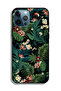 غطاء حماية لهاتف Apple iPhone 12 Pro Max بنقشة أوراق استوائية - 2