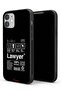 Apple iPhone 11 Protective Case Lawyer Sticker