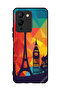 غطاء حماية لهاتف Infinix Note 12 G96 بنمط باريس الملون