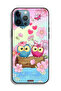 جراب حماية لجهاز Apple iPhone 12 Pro Max بتصميم بومة لطيفة - 2
