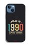 جراب حماية لجهاز Apple iPhone 13، إصدار محدود، صنع في عام 1990 - 2