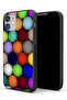 Apple iPhone 11 Protective Case Balls Abstract Art