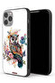 غطاء حماية لجهاز Apple iPhone 12 Pro Max بتصميم بومة فنية تجريدية