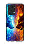 غطاء حماية لهاتف Honor X7a - ذئب الماء والنار