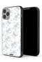 جراب حماية لجهاز Apple iPhone 12 Pro Max مع أيقونة دب تيدي لطيف وزهور
