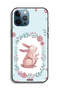 جراب حماية لجهاز Apple iPhone 12 Pro Max على شكل أرنب - 2